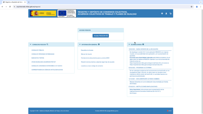 Cómo registrar un Plan de Igualdad en REGCON - Criteria